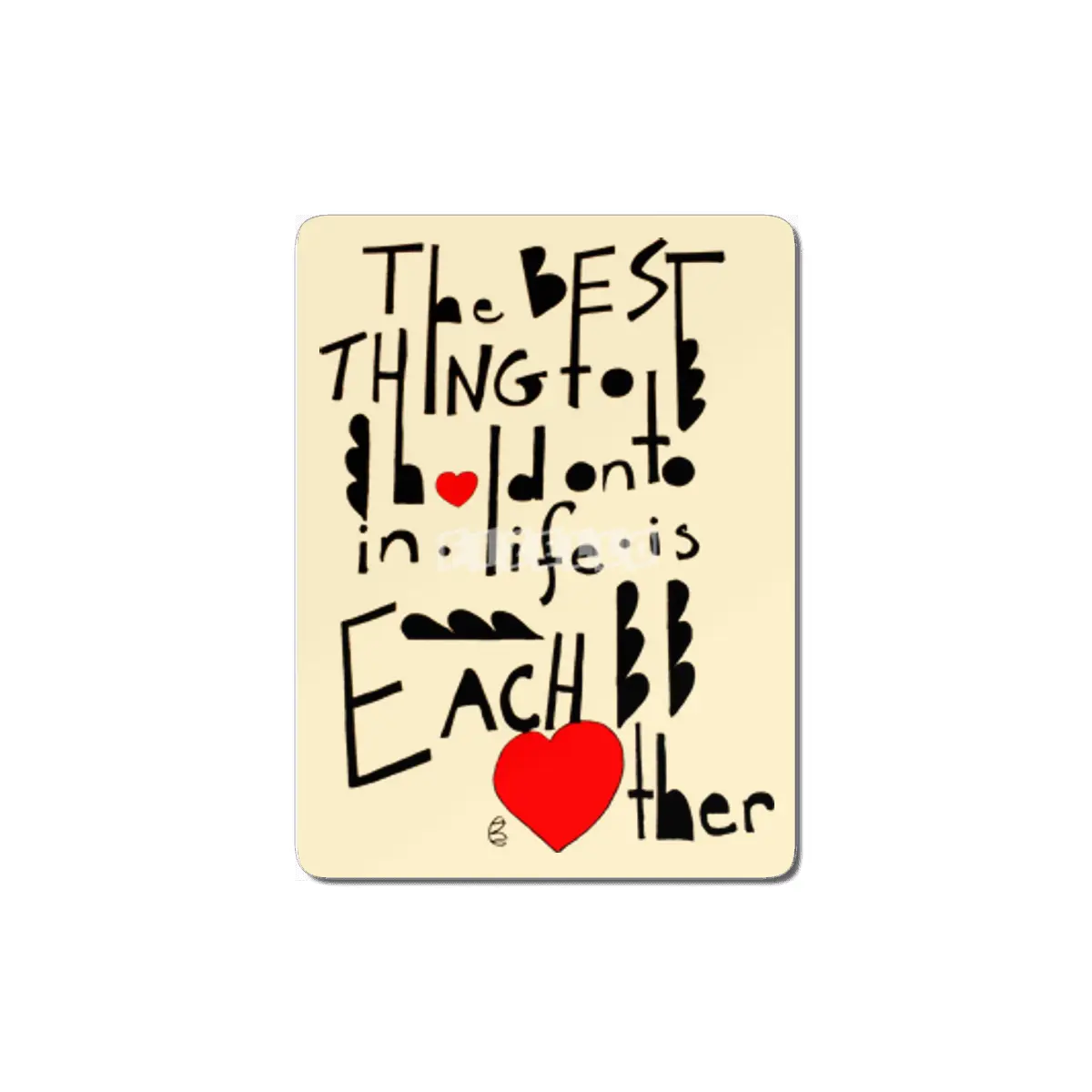 The Best Thing MDF Tablo