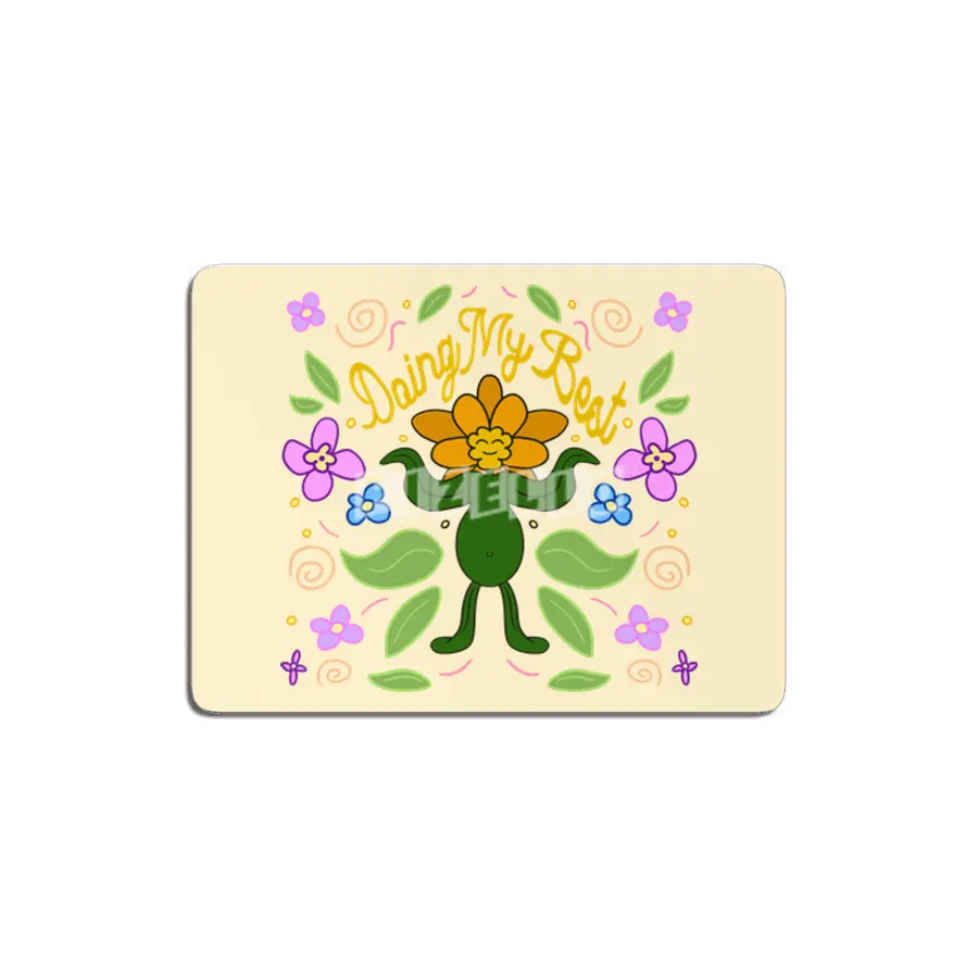 Doing My Best Flower 2.0 MDF Tablo