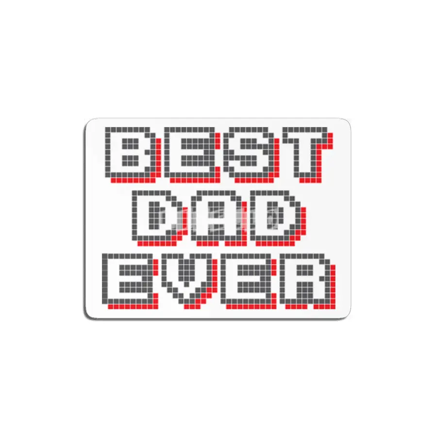 BEST DAD EVER MDF Tablo