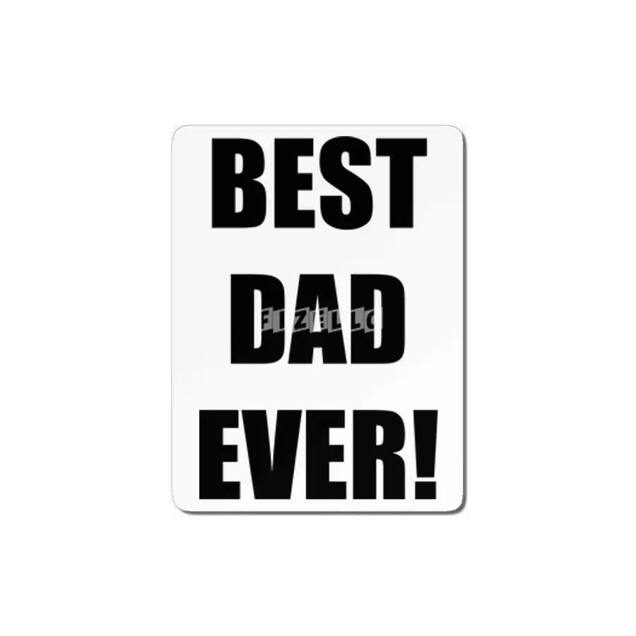 BEST DAD EVER MDF Tablo