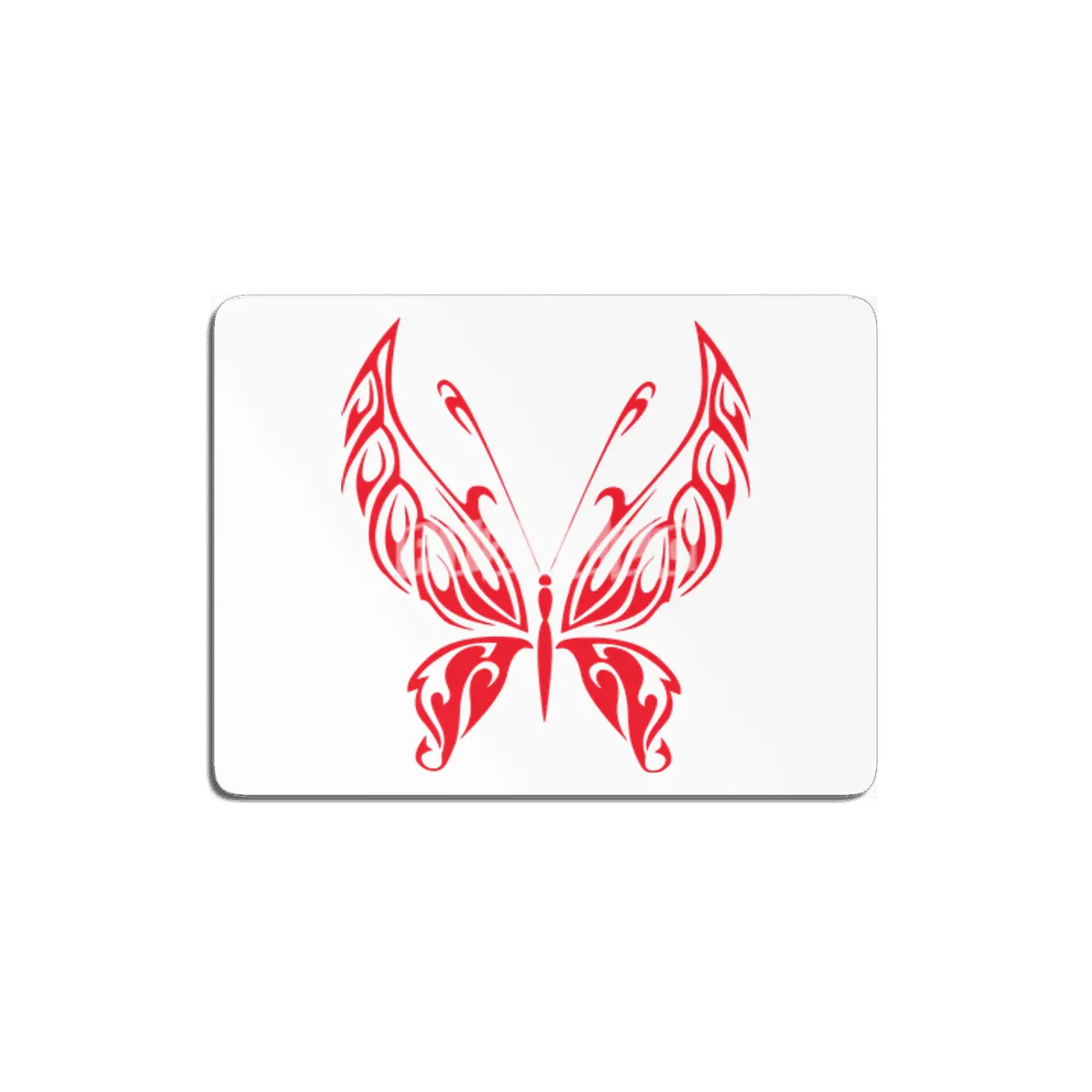 Red Butterfly MDF Tablo