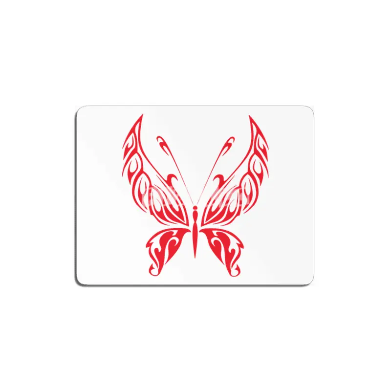 Red Butterfly MDF Tablo