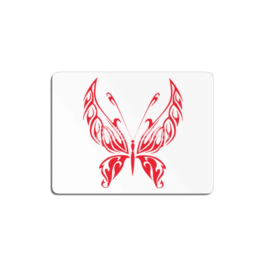Red Butterfly MDF Tablo