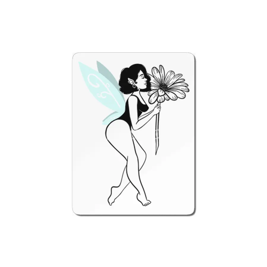 Fairy Flower Magic MDF Tablo