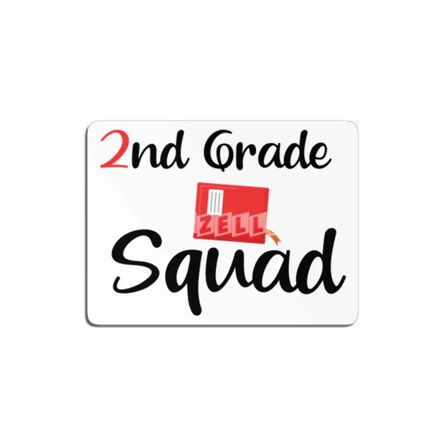 2nd Grade Squad MDF Tablo