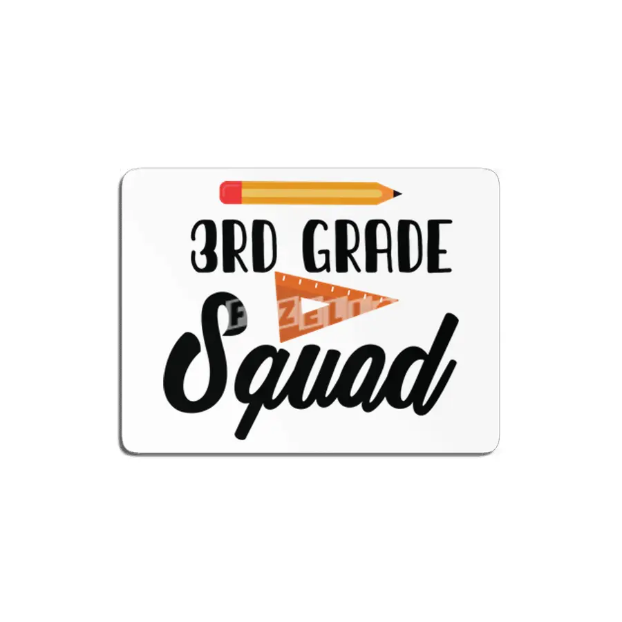 3rd Grade Squad MDF Tablo