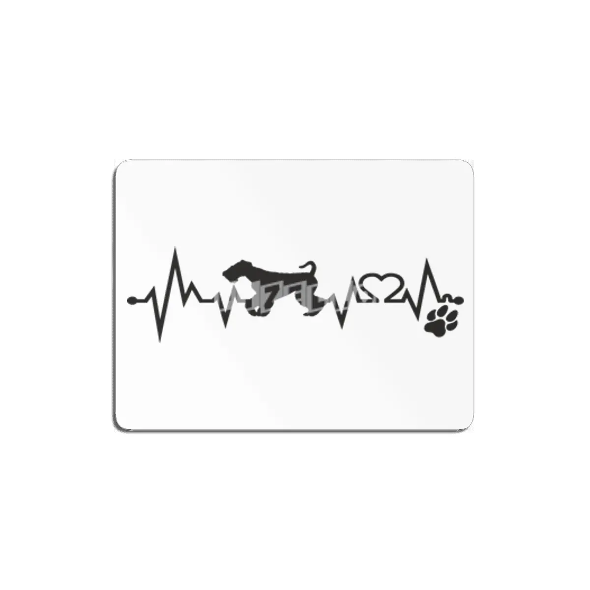 Airedale Terrier Love MDF Tablo