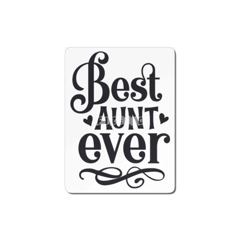 Best Aunt Ever MDF Tablo