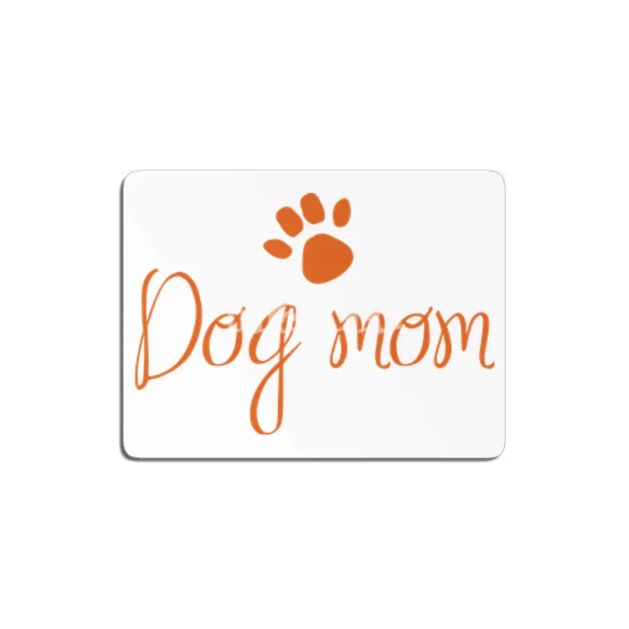 Funny Dog Mom Shirt for Gift MDF Tablo
