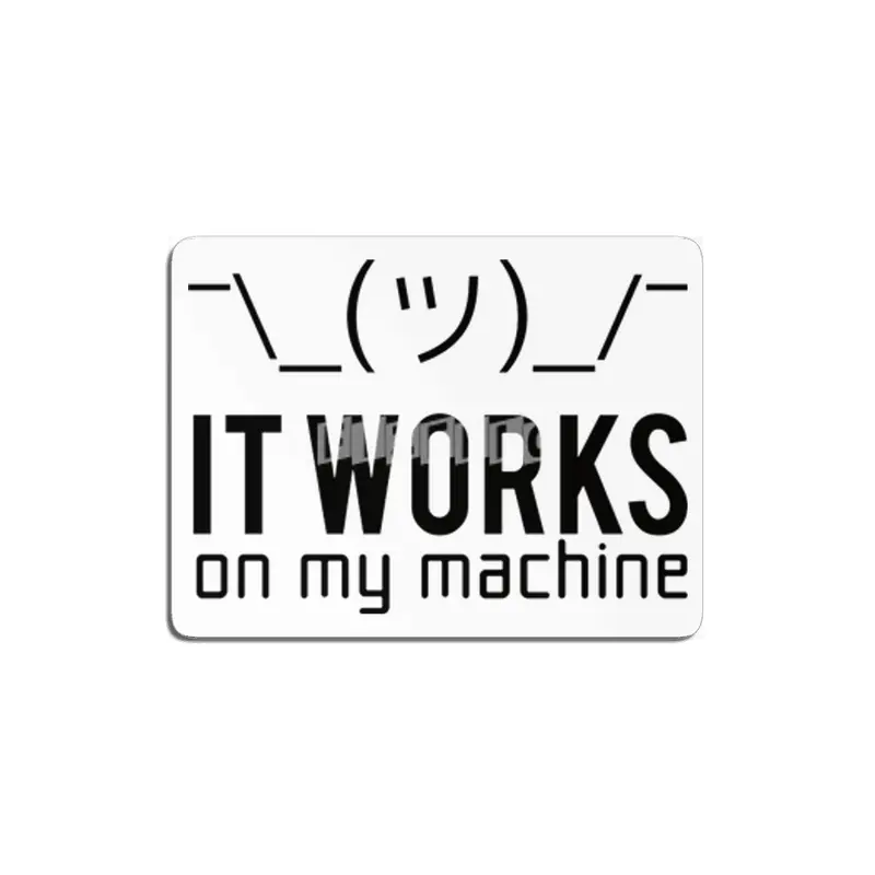 Programmer Working Machine MDF Tablo