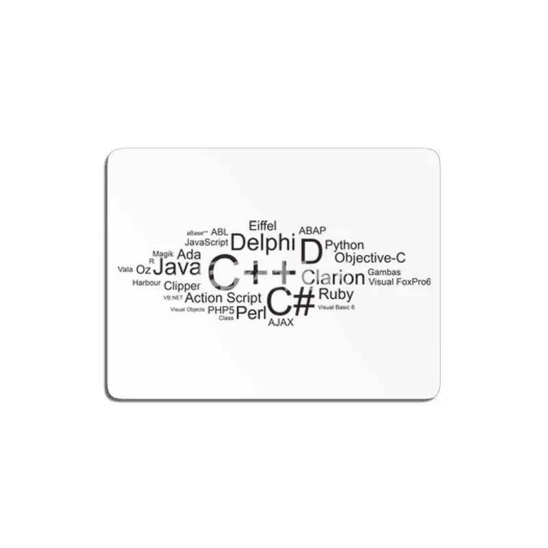 Programming Languages Wordle MDF Tablo