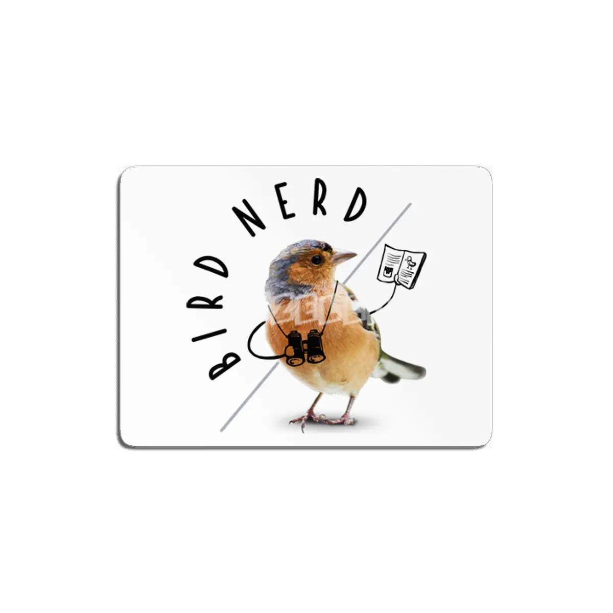 Bird Nerd MDF Tablo