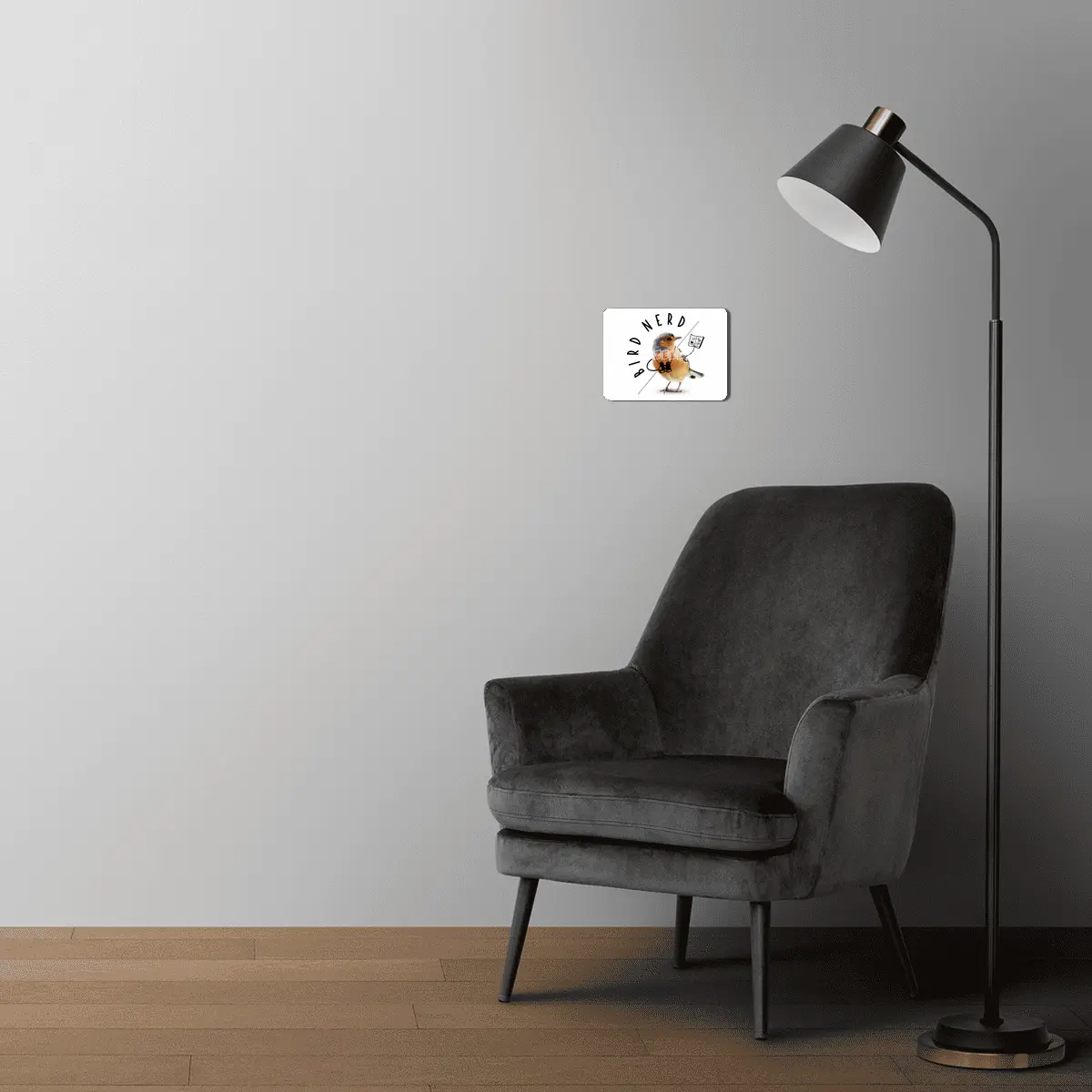 Bird Nerd MDF Tablo