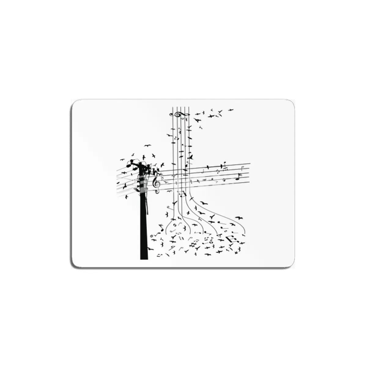 Morning song birds MDF Tablo