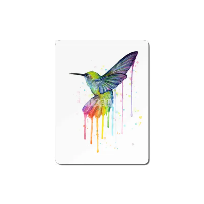 Rainbow Hummingbird MDF Tablo