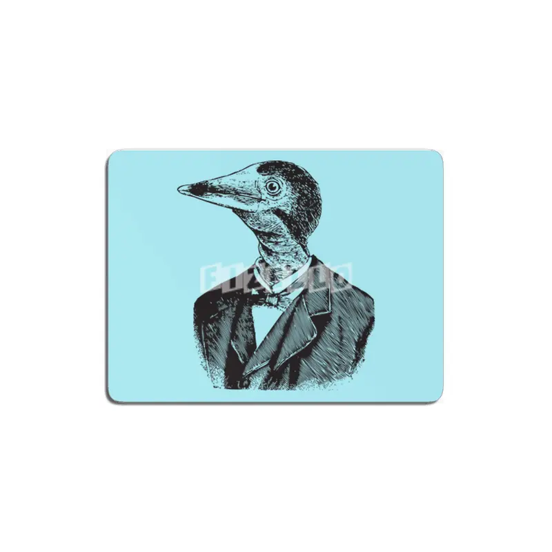 Man Bird Portrait MDF Tablo