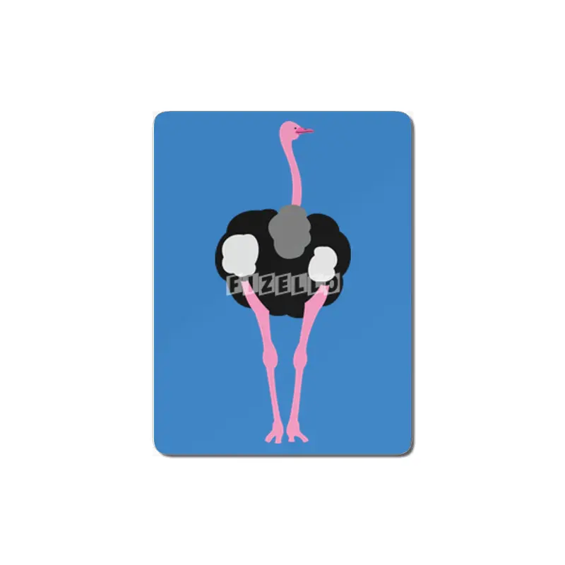 Ostrich Bird MDF Tablo