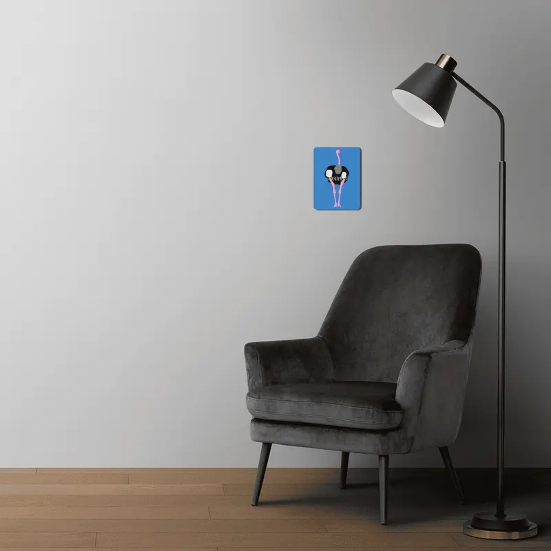 Ostrich Bird MDF Tablo