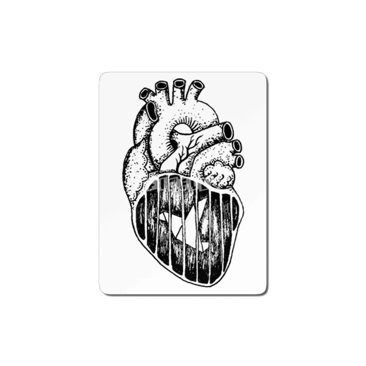 A Caged Bird MDF Tablo