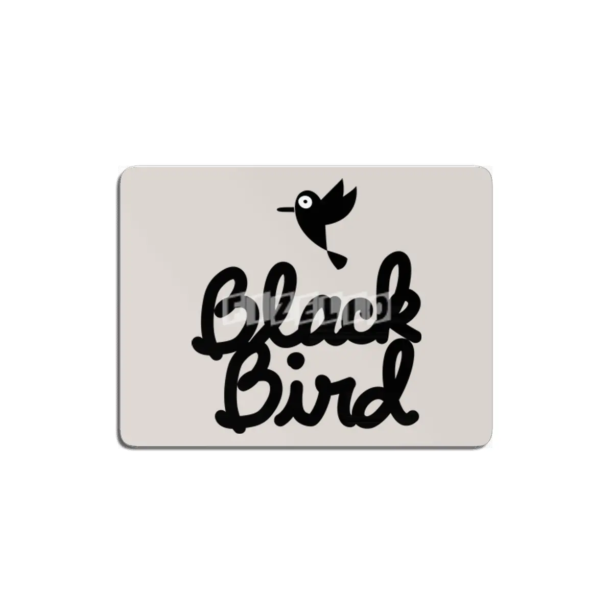 Black Bird MDF Tablo