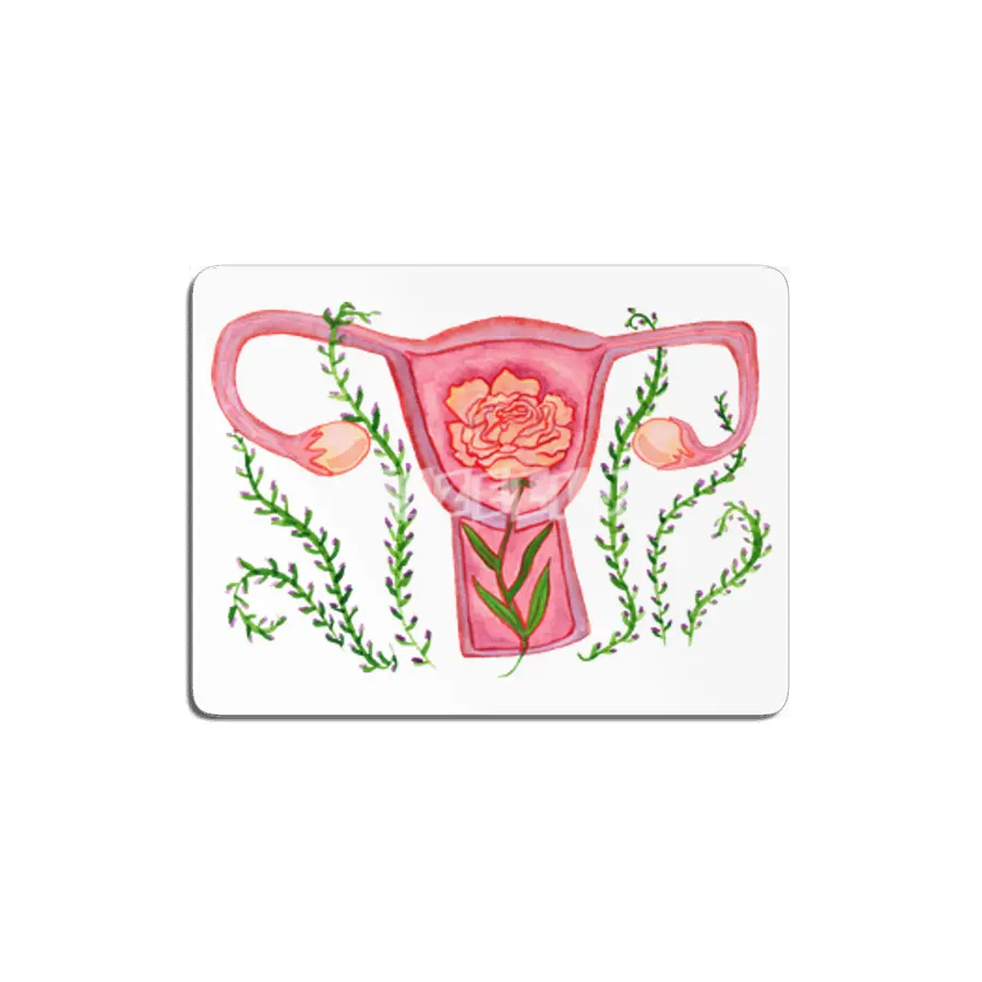 Lady Garden Rose MDF Tablo