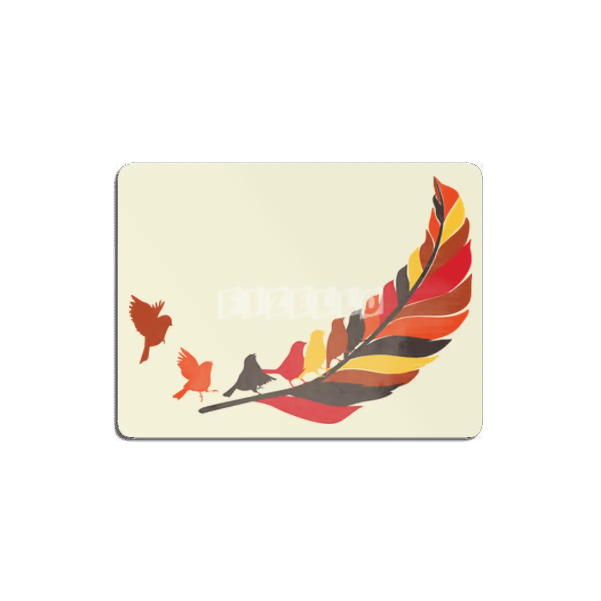 Birds of a feather flock together MDF Tablo