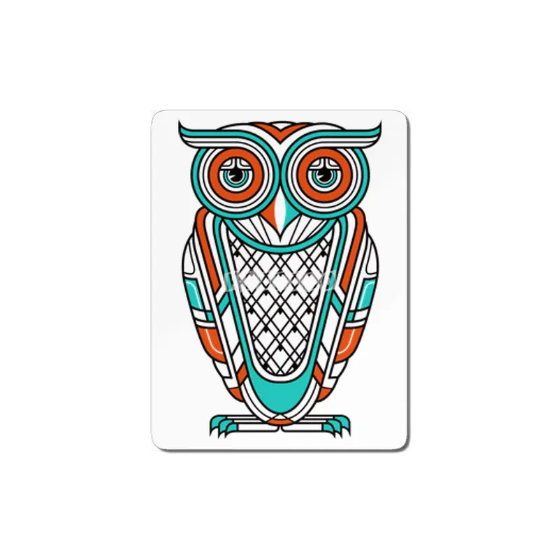 Art Deco Owl MDF Tablo