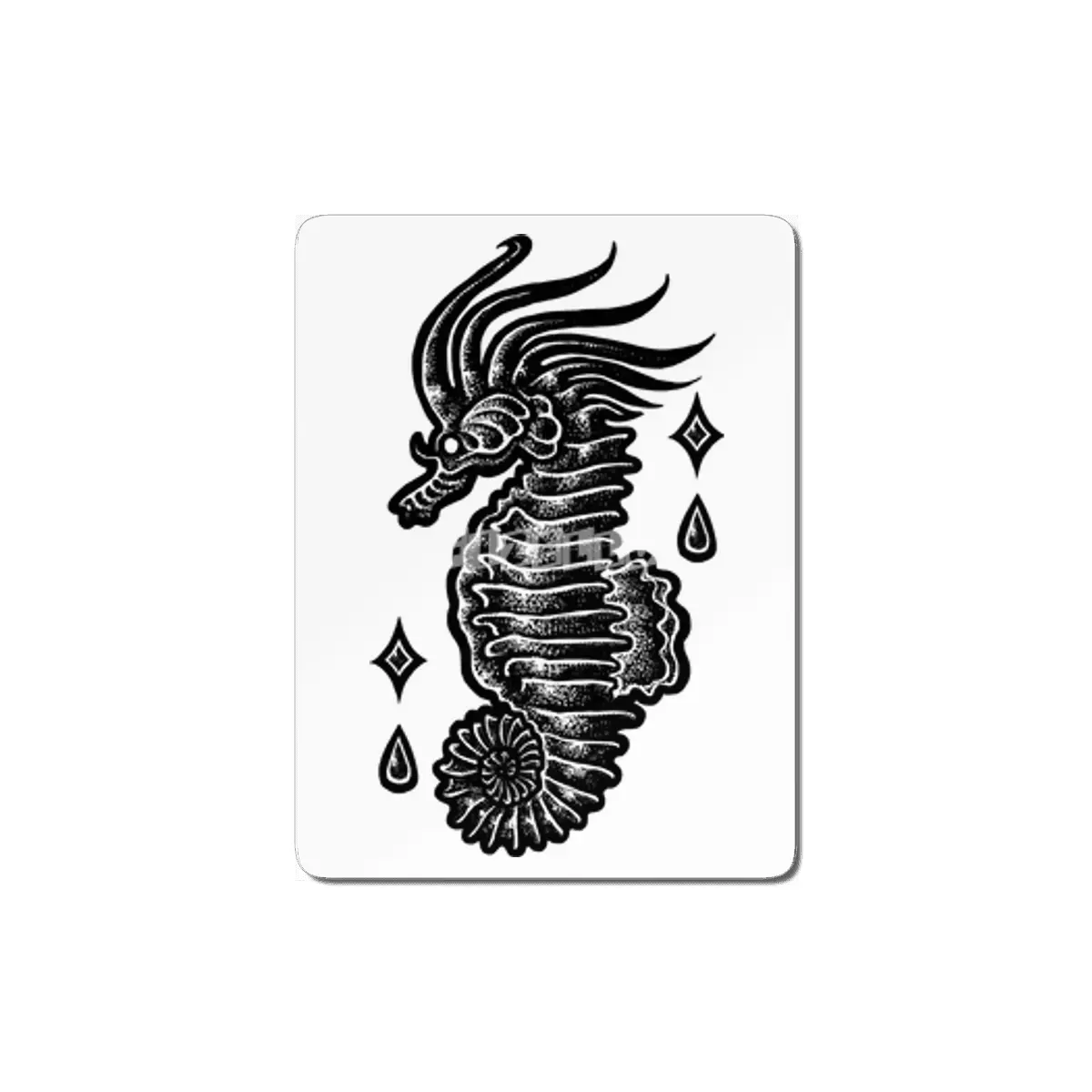 Sea Horse awesome1 MDF Tablo