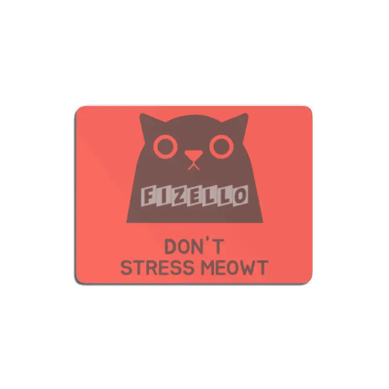 Don't Stress Meowt MDF Tablo