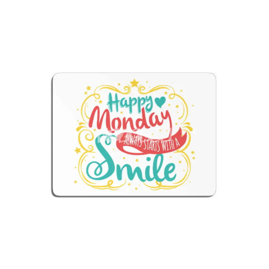 happy monday MDF Tablo