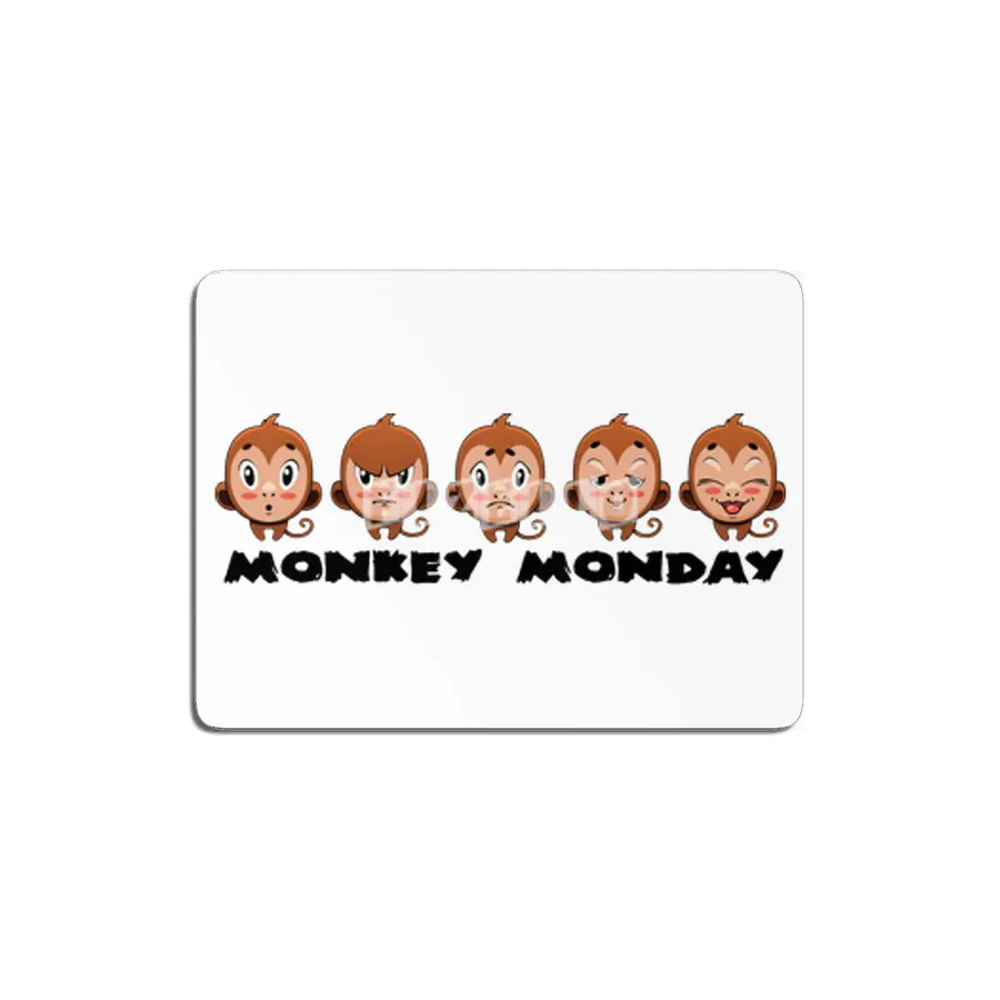 Monkey Monday Mood MDF Tablo