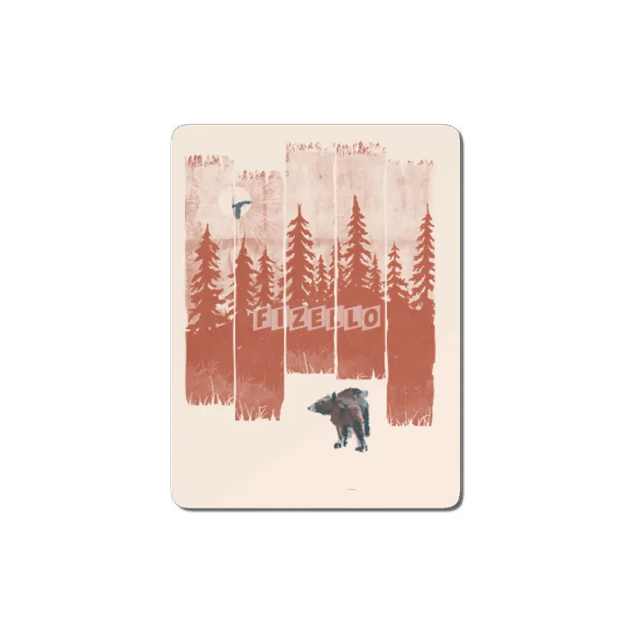 A Bear in the Wild... MDF Tablo