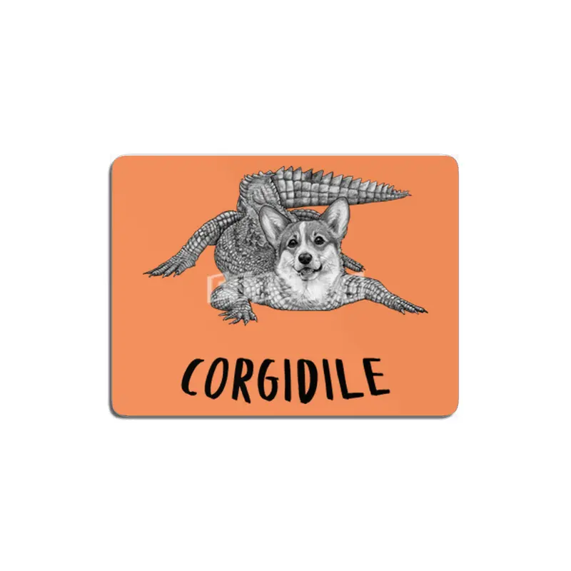 Corgidile | Corgi + Crocodile Hybrid Animal MDF Tablo