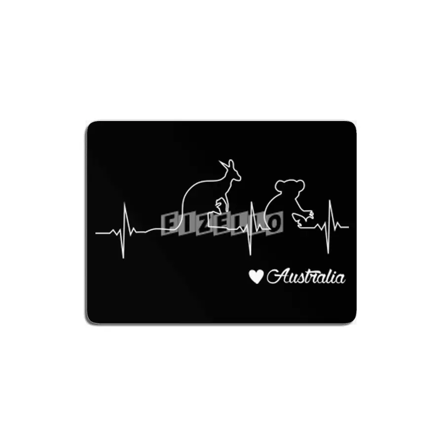 Australia Kangaroo and Koala Heartbeat Draw Gift MDF Tablo