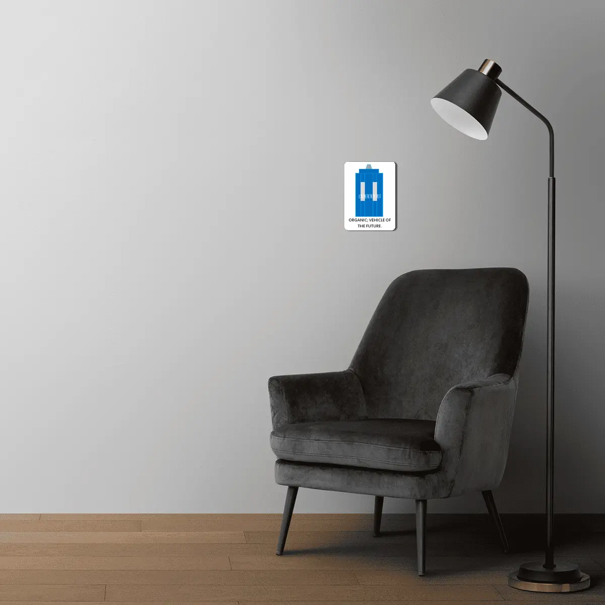 Organic; vehicle of the future. MDF Tablo
