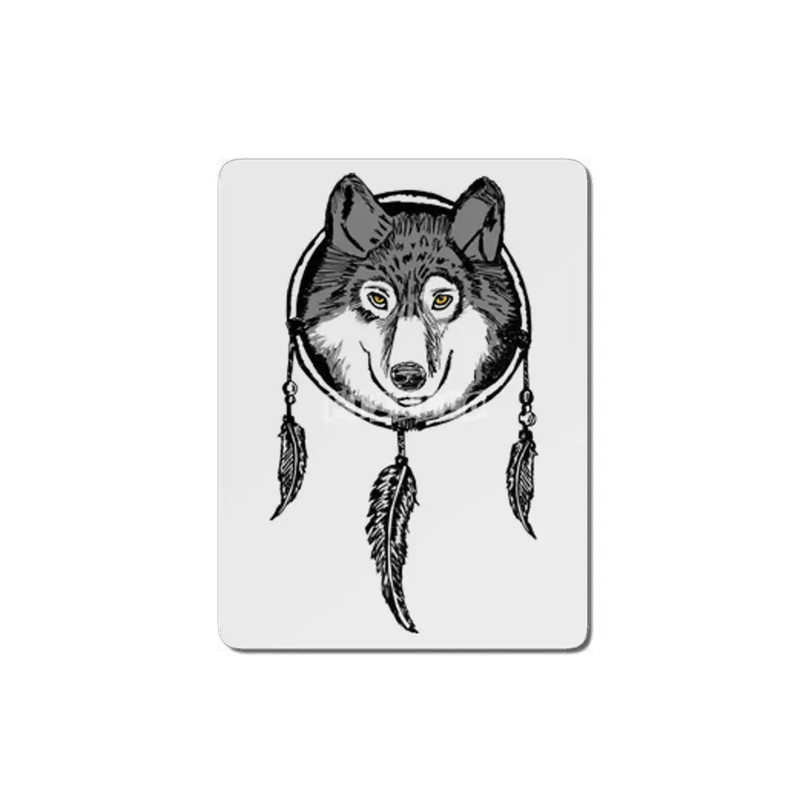 SouthWestern DreamCatcher Wolf MDF Tablo