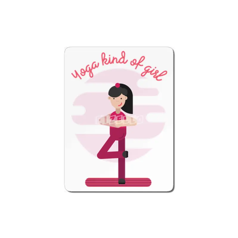 A yoga kind of girl MDF Tablo