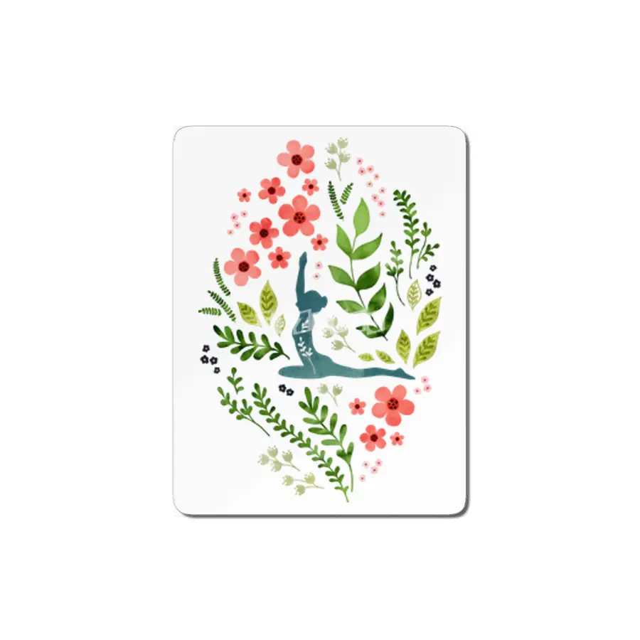 Spirit of yoga daisy MDF Tablo