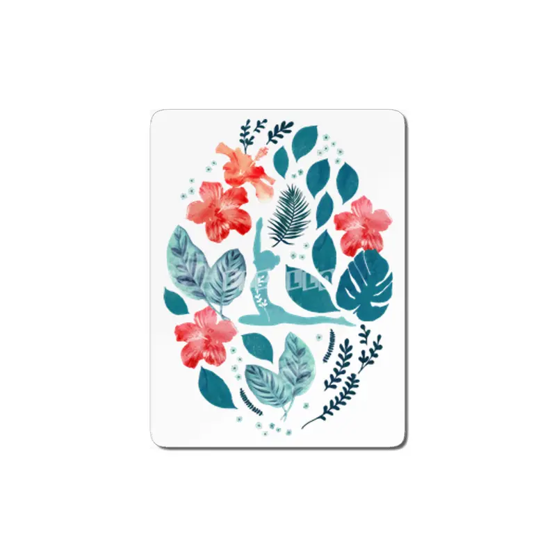 Spirit of yoga tropical jungle MDF Tablo