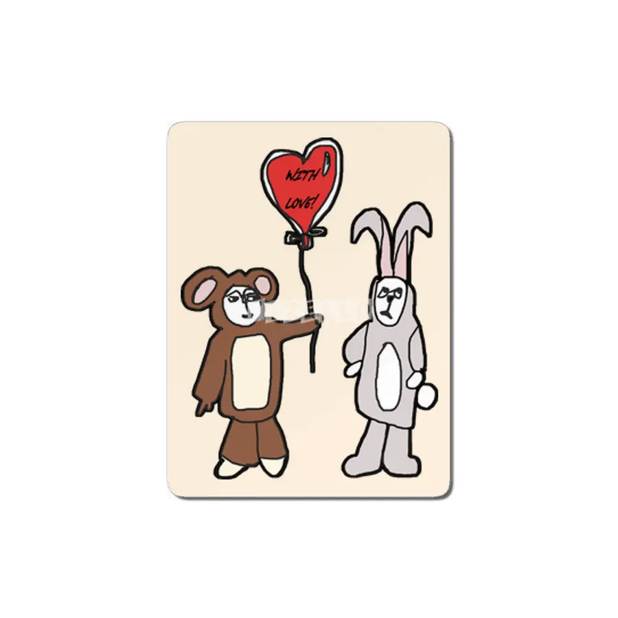 BEAR/ BUNNY LOVE! MDF Tablo