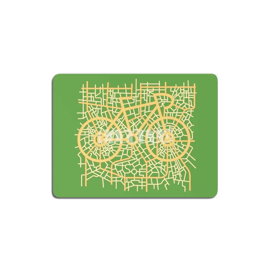 road bike map MDF Tablo
