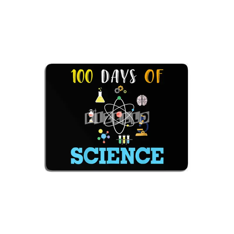 100 Days of Science Teacher Outfit Cool 100th Day of School MDF Tablo