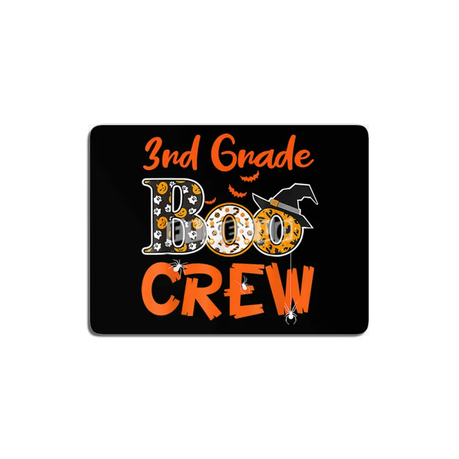 3rd grade boo crew  teacher kids halloween gift MDF Tablo