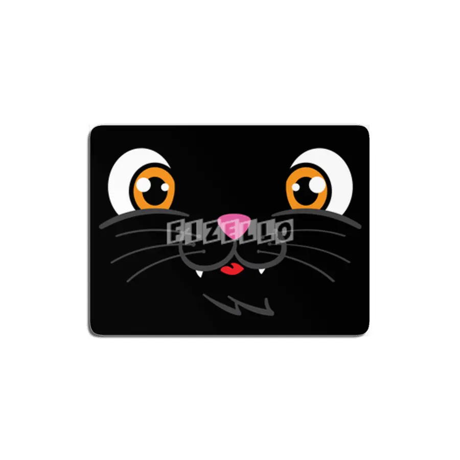 Cat Nose Mask Cute Black Cat Animal Pet Face Mask MDF Tablo