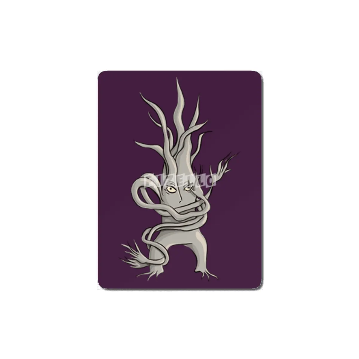 Creepy Tree Creature With Tangled Branches MDF Tablo