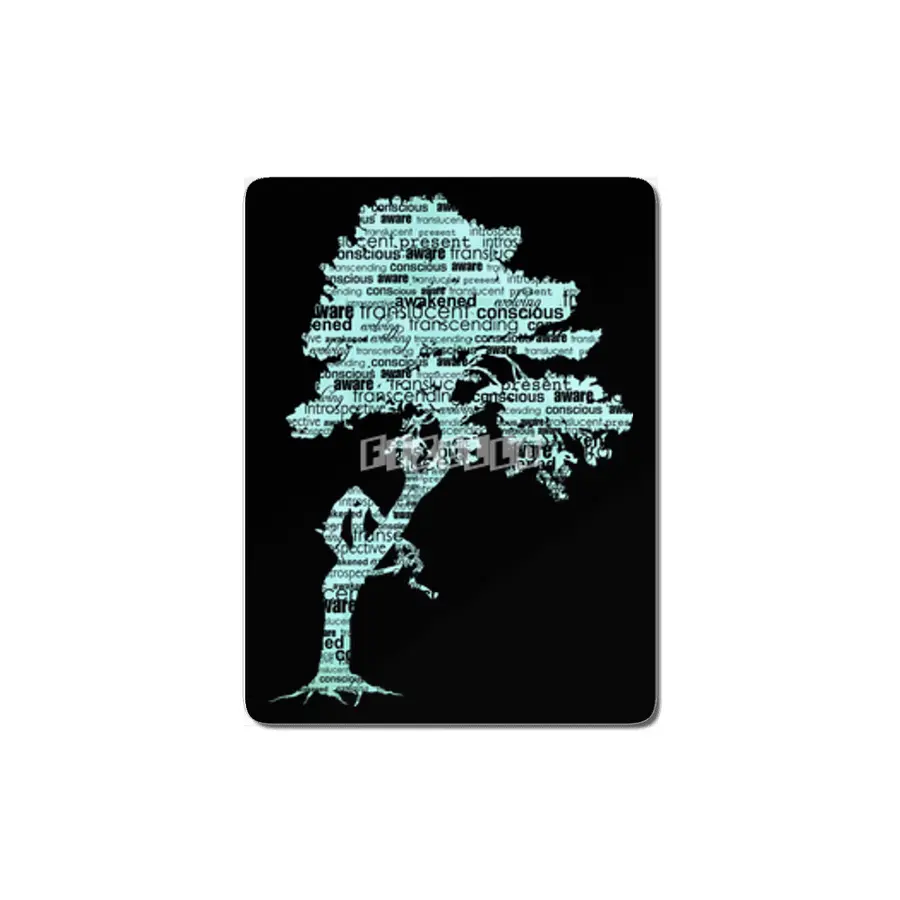 Bodhi Tree (Turquoise) MDF Tablo