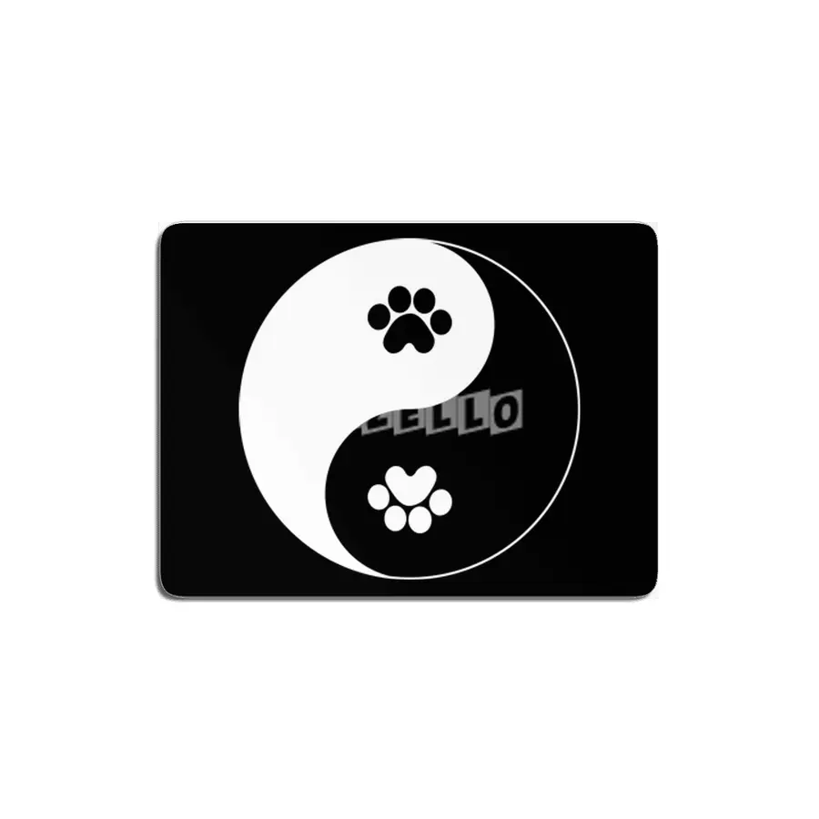 Panda yin yang MDF Tablo