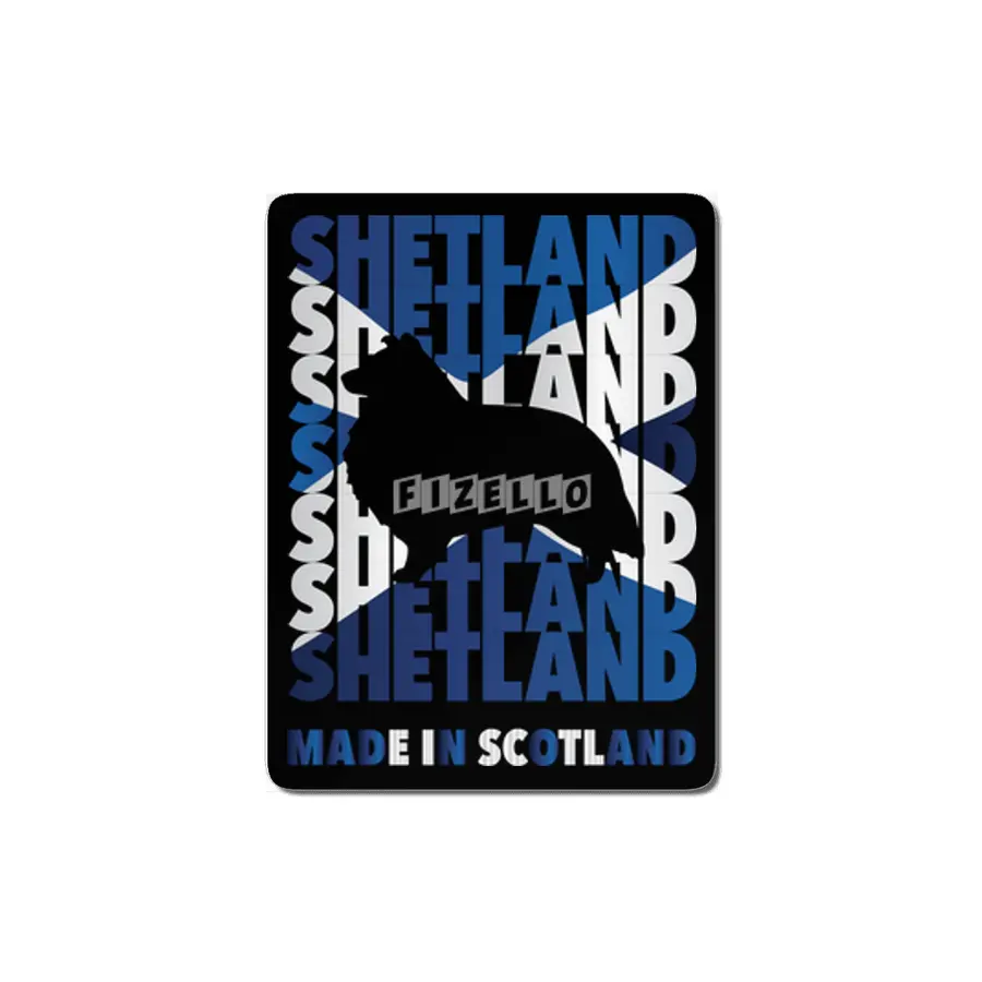 Shetland Made in Scotland MDF Tablo