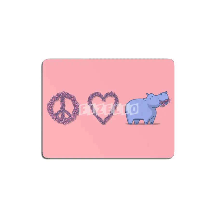 Peace Love & Hipponess MDF Tablo