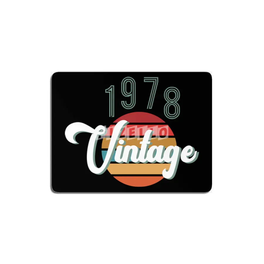 Retro Vintage Summer 1978 MDF Tablo
